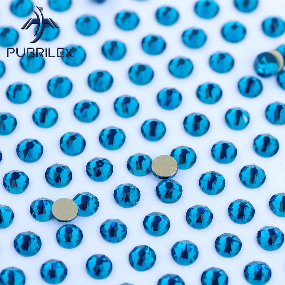 PUBRILEX 2088NoHF SS16-SS40 Blue Zircon Cold Non Hotfix Element Flatback Diy Glass Crystal Rhinestones Decor Nails
PUBRILEX 2088NoHF SS16-SS40 Blue Zircon Cold Non Hotfix Element Flatback Diy Glass Crystal Rhinestones Decor Nails