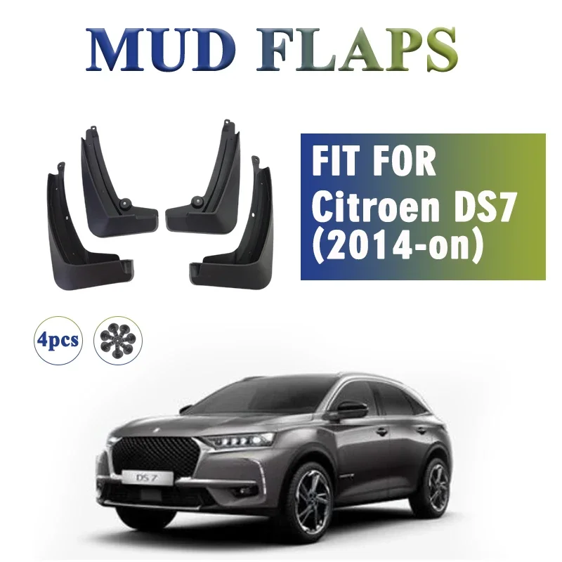 2014-2024 FOR Citroen DS7 Mudflaps Mudguard Fender Mud Flaps Guard Splash Car Accessories Front Rear 4pcs
2014-2024 FOR Citroen DS7 Mudflaps Mudguard Fender Mud Flaps Guard Splash Car Accessories Front Rear 4pcs