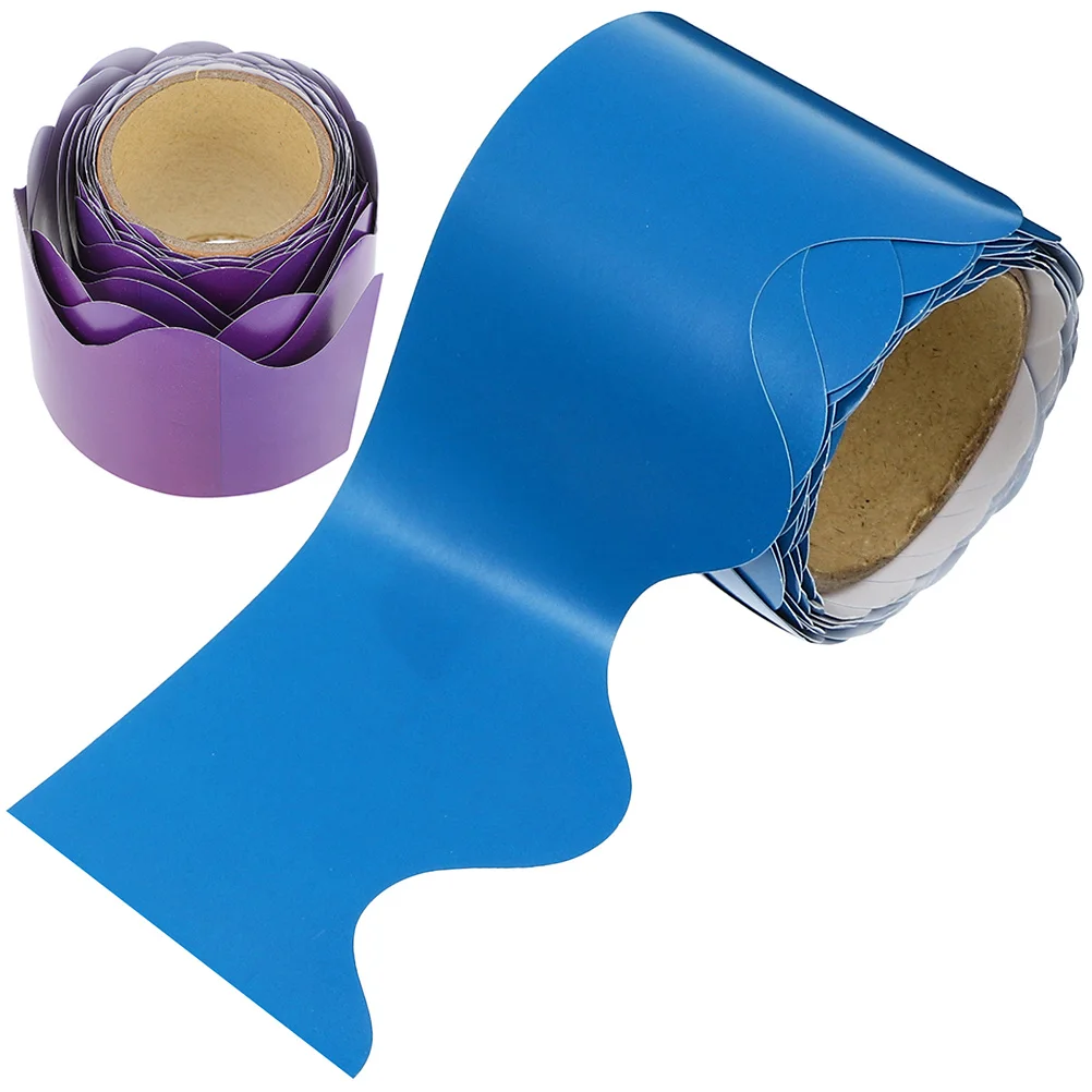 2 Rolls Wavy Border Decorative Paper Trim Strips Borders for Bulletin Board Replaceable Decoration Stickers Poster
2 Rolls Wavy Border Decorative Paper Trim Strips Borders for Bulletin Board Replaceable Decoration Stickers Poster