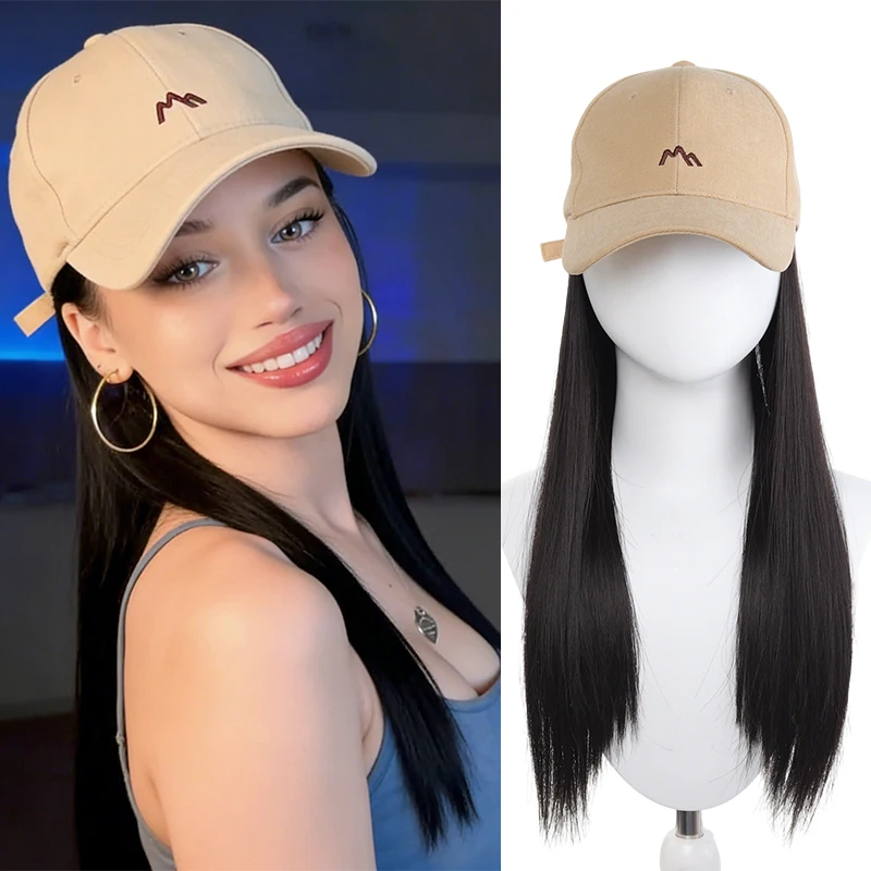 Synthetic Beige Baseball Cap Wig with Long Straight Hair, Lightweight & Breathable, No-Fuss Installation, Easy to Style
Synthetic Beige Baseball Cap Wig with Long Straight Hair, Lightweight & Breathable, No-Fuss Installation, Easy to Style
