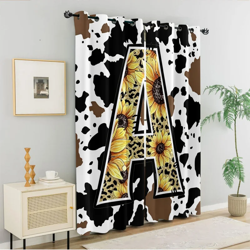 2pcs Beautiful Sunflower letters 90g Printed Curtains Living Room Bedroom Insulation Multi Size Fashionable Home Decoration
2pcs Beautiful Sunflower letters 90g Printed Curtains Living Room Bedroom Insulation Multi Size Fashionable Home Decoration