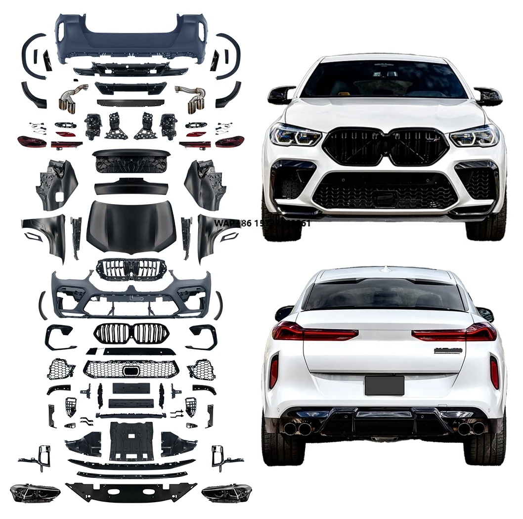 FEITUO Factory Auto Bodykit for X6M E71 Style Red Premium Auto Exterior Decoration New Premium Painting Bumpers
FEITUO Factory Auto Bodykit for X6M E71 Style Red Premium Auto Exterior Decoration New Premium Painting Bumpers