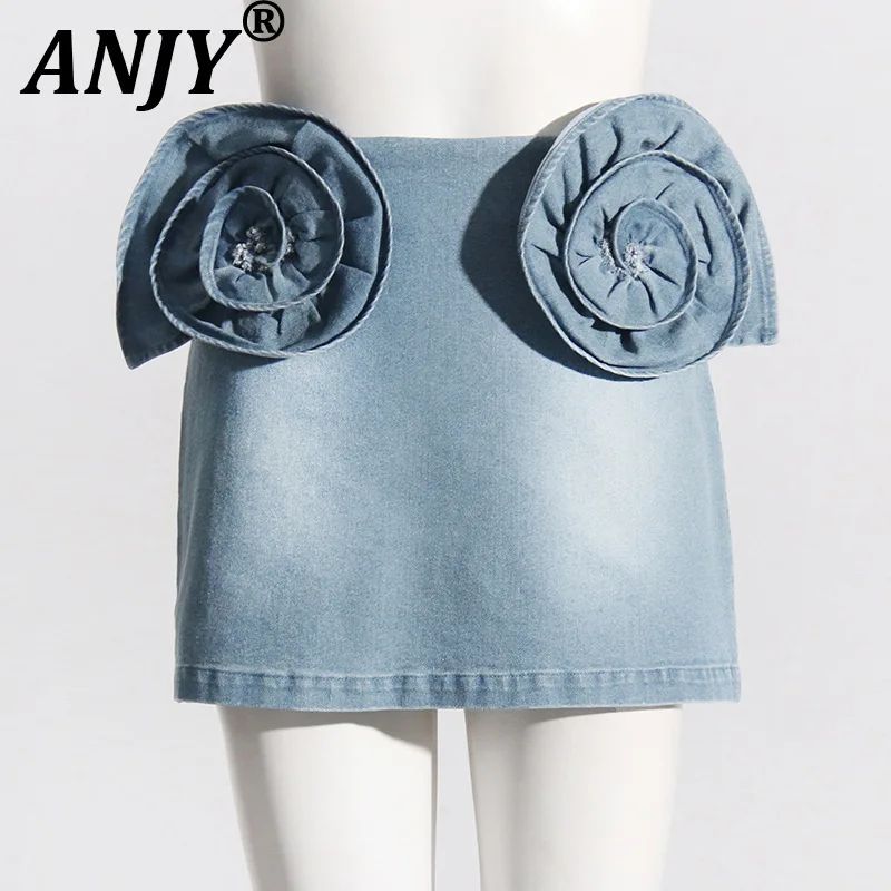 ANJY 2025 Summer New Women Fashion High Street Y2K Casual Vintage Three-Dimensional Decoration Versatile A-Line Mini Skirt A7212
ANJY 2025 Summer New Women Fashion High Street Y2K Casual Vintage Three-Dimensional Decoration Versatile A-Line Mini Skirt A7212