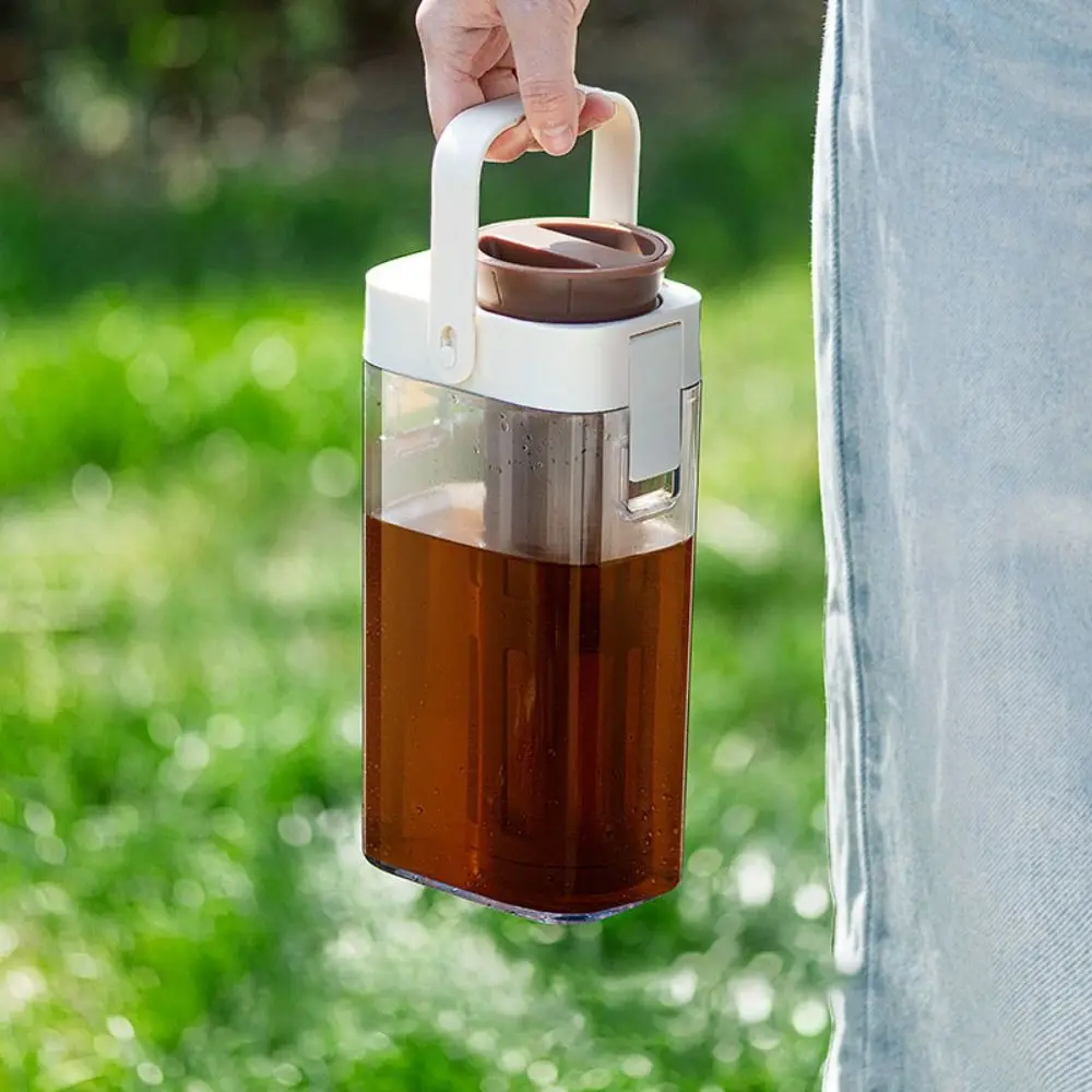 Household 1L Coffee Cold Brew Pot Transparent Large Capacity Water Kettle Plastic Built-in Filter Tea Pitcher Living Room
Household 1L Coffee Cold Brew Pot Transparent Large Capacity Water Kettle Plastic Built-in Filter Tea Pitcher Living Room