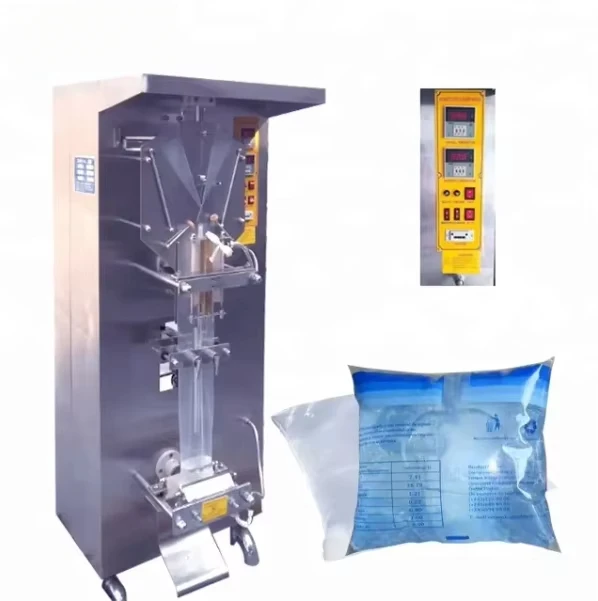 Sachet Film Bag Filling Sealing Machine For Liquid 100-500ml Pure Water Filling Machine
Sachet Film Bag Filling Sealing Machine For Liquid 100-500ml Pure Water Filling Machine