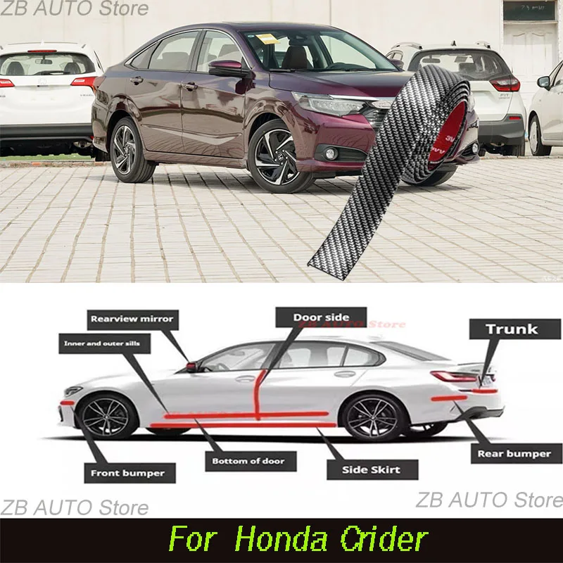 For Honda Crider Strong adhesive bumper strip, front and rear lip side skirts, collision and scratch resistant, suitable
For Honda Crider Strong adhesive bumper strip, front and rear lip side skirts, collision and scratch resistant, suitable