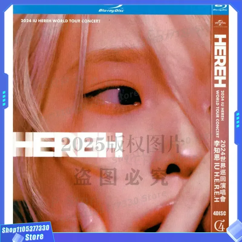 Li Zhien IUHEREH2024 World Tour High Definition BD Blu-ray 4 Disc
Li Zhien IUHEREH2024 World Tour High Definition BD Blu-ray 4 Disc