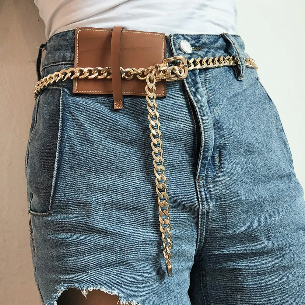 Chunky Chain Belt Fashion Waist Belts Stylish Jeans Chains Durable Aluminum Simple Design Accessories Women Pants Travel
Chunky Chain Belt Fashion Waist Belts Stylish Jeans Chains Durable Aluminum Simple Design Accessories Women Pants Travel