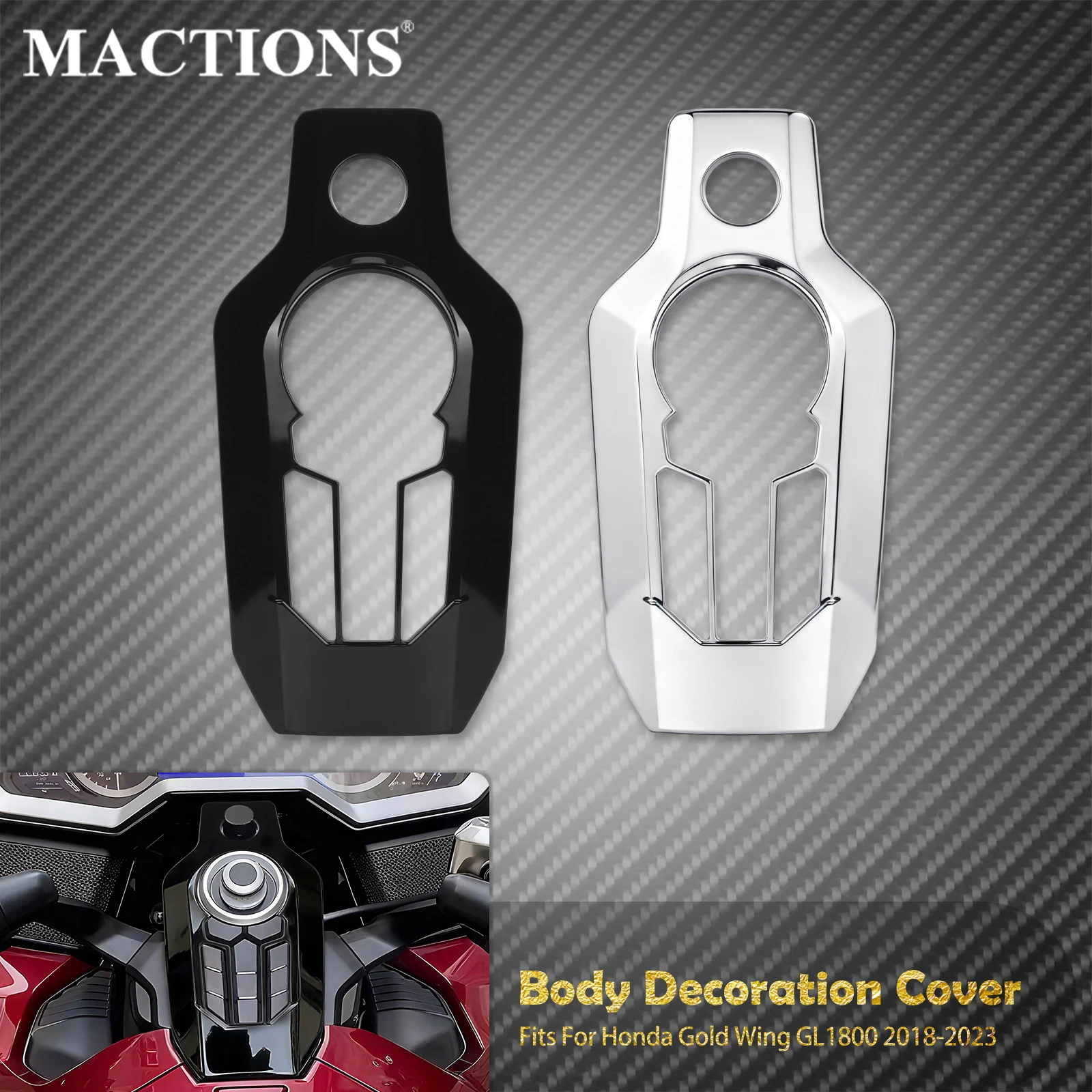 Motorcycle Center Console Switch Panel Cover Trim For Honda Gold Wing GL1800 2018-2021 2022 2023 DCT Tour Body Decoration Cover
Motorcycle Center Console Switch Panel Cover Trim For Honda Gold Wing GL1800 2018-2021 2022 2023 DCT Tour Body Decoration Cover