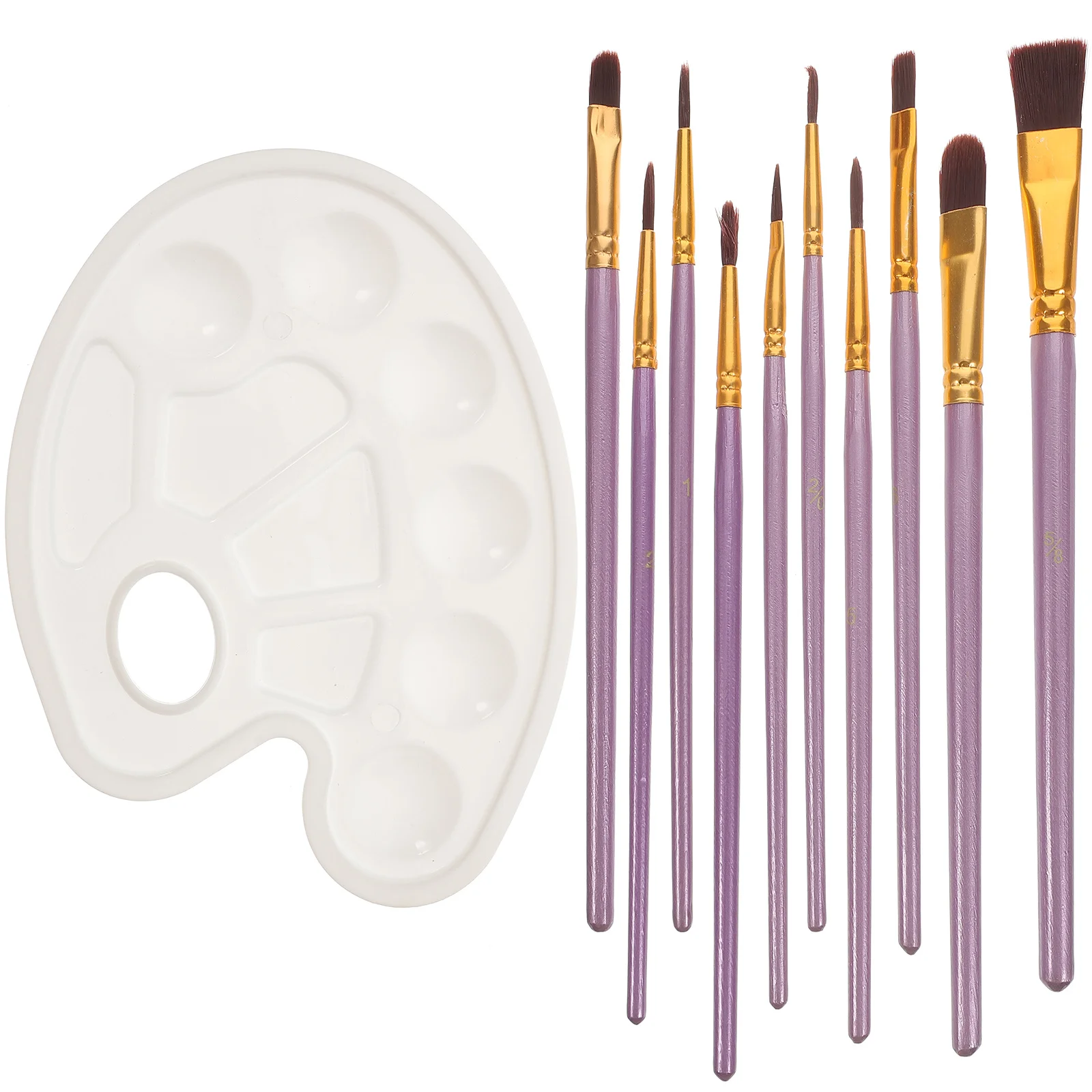 1Set Painting Brush Set Portable Paint Brushes Comfortable Grip Stencil Watercolor Acrylic Oil Painting Drawing Tools
1Set Painting Brush Set Portable Paint Brushes Comfortable Grip Stencil Watercolor Acrylic Oil Painting Drawing Tools