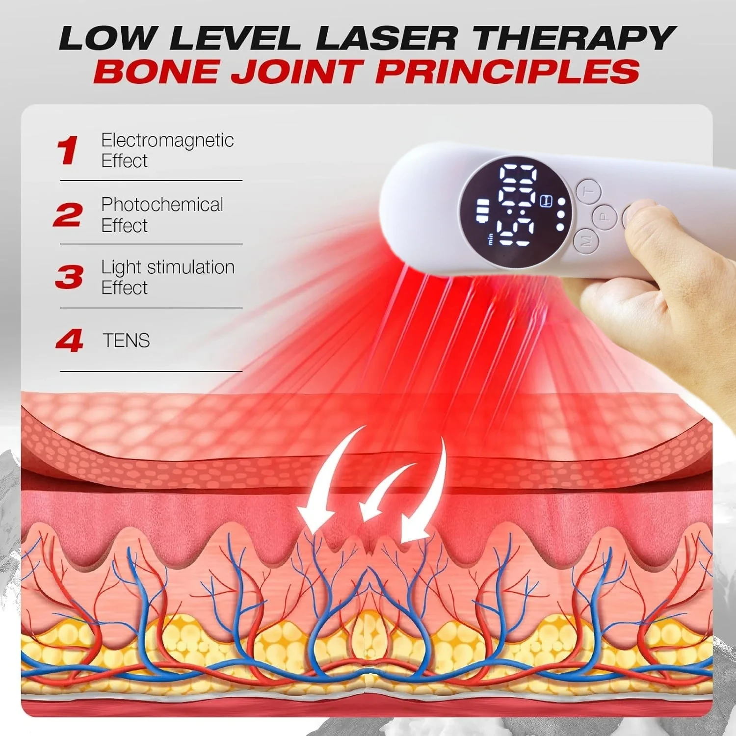 Home Use Red Light Device Whole Body Pain Relief, Skin Rejuvenation & Deep Relaxation Physiotherapy Instrument
Home Use Red Light Device Whole Body Pain Relief, Skin Rejuvenation & Deep Relaxation Physiotherapy Instrument