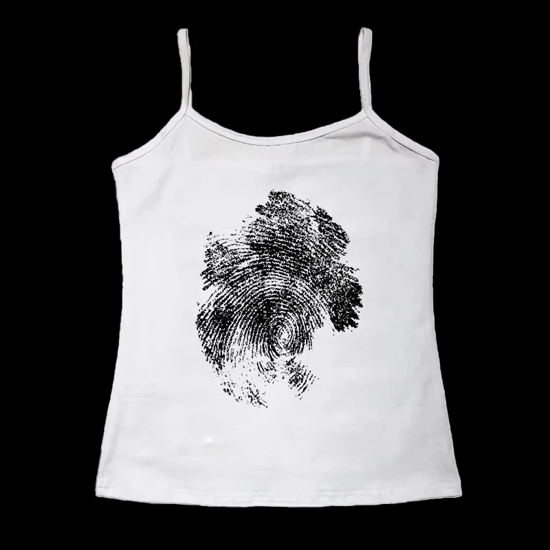 European and American 2025 Spring and Summer New Y2K Sexy temperament Women's T-shirt Gothic Printed Pattern Two Piece Set Strap
European and American 2025 Spring and Summer New Y2K Sexy temperament Women's T-shirt Gothic Printed Pattern Two Piece Set Strap