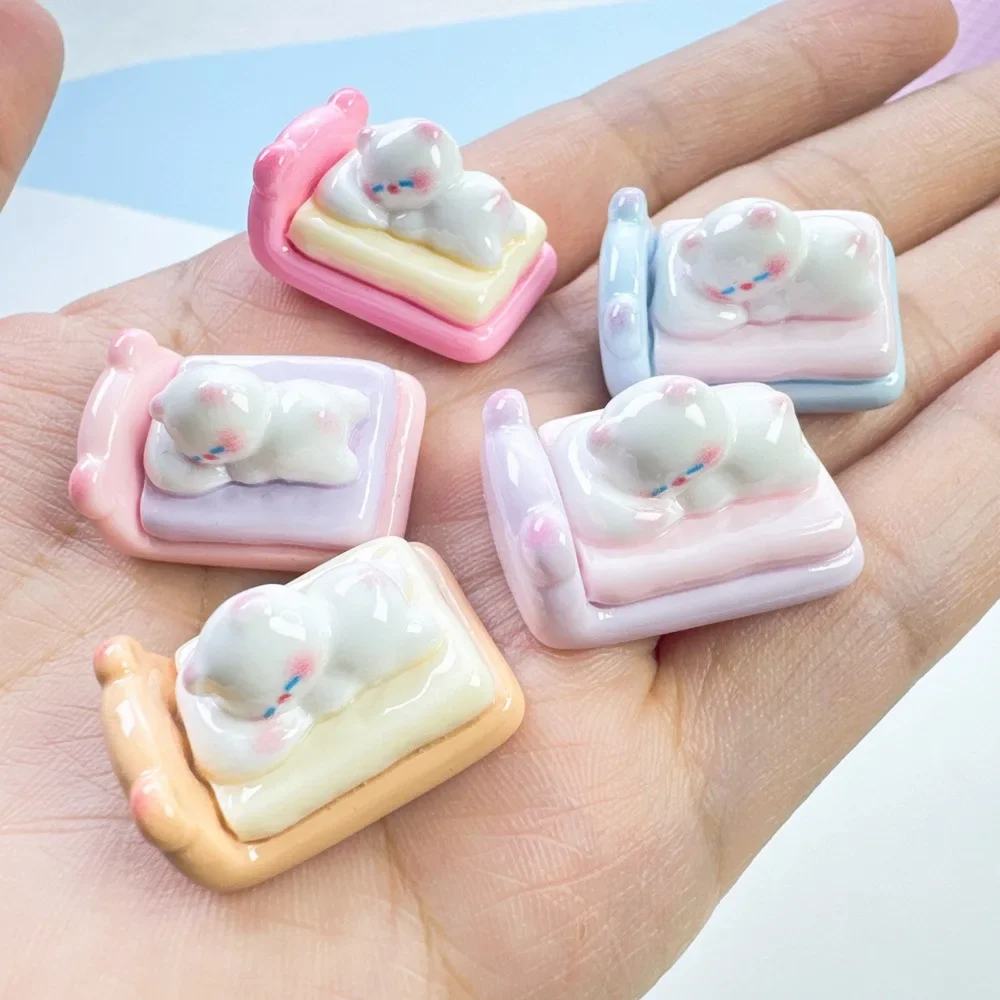 3D Mini Cute Sleeping Cat Resin Miniature Figure Decor for Dollhouse DIY Crafts Collection Desktop Landscape Model Ornament Gift
3D Mini Cute Sleeping Cat Resin Miniature Figure Decor for Dollhouse DIY Crafts Collection Desktop Landscape Model Ornament Gift