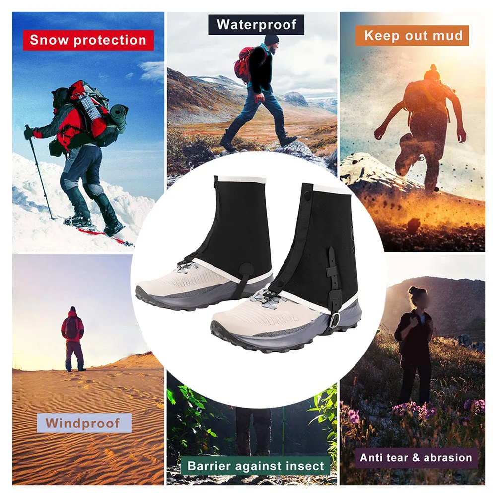 1 Pair Trail Low Gaiters Waterproof Elasticity Leg Gaiters For Running Hiking Anti Humidity Climbing Skiing Overshoes Foot Cover
1 Pair Trail Low Gaiters Waterproof Elasticity Leg Gaiters For Running Hiking Anti Humidity Climbing Skiing Overshoes Foot Cover