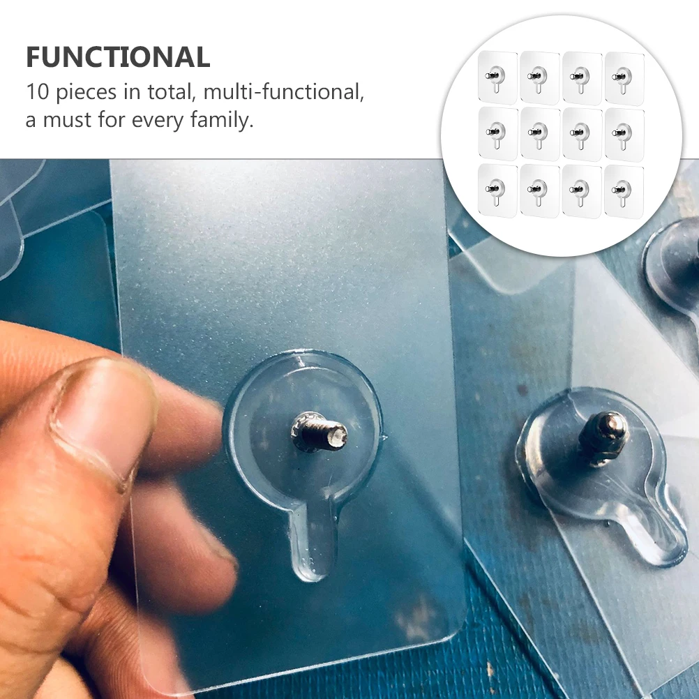 20pcs Trace Screws Stickers 6x6 Home Hooks Thick Adhesive 8mm Home Hooks Wall Decor Kitchen Use Universal Hanger
20pcs Trace Screws Stickers 6x6 Home Hooks Thick Adhesive 8mm Home Hooks Wall Decor Kitchen Use Universal Hanger