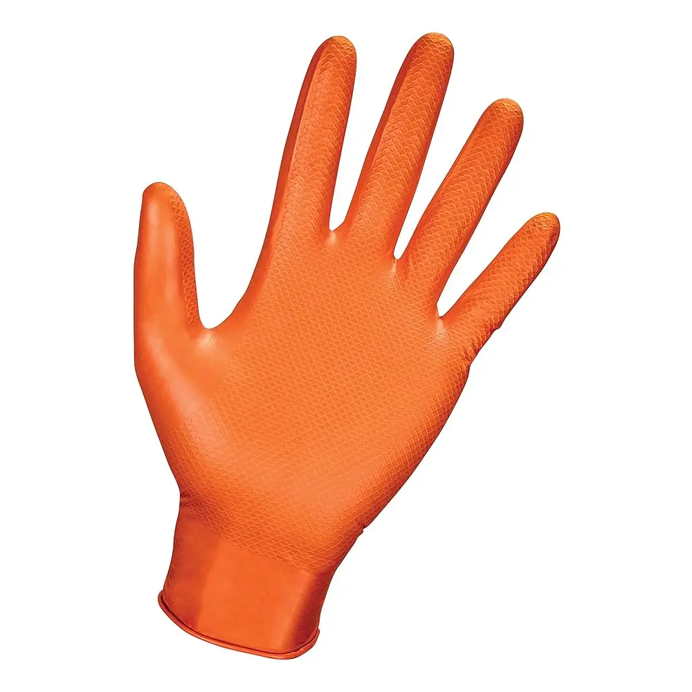 Free Shipping Safety 66572 Astro-Grip Powder-Free Nitrile Gloves, Orange, Medium, 7 Mil Thick, Pack of 100
Free Shipping Safety 66572 Astro-Grip Powder-Free Nitrile Gloves, Orange, Medium, 7 Mil Thick, Pack of 100