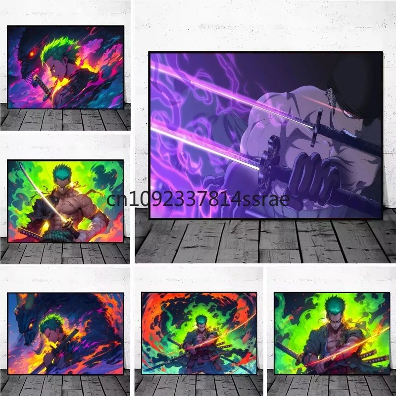 Classic One Piece HD Canvas Painting Anime Figures Zoro Poster Print Watercolor Wall Art Picture Modern Home Decor Kids Gifts
Classic One Piece HD Canvas Painting Anime Figures Zoro Poster Print Watercolor Wall Art Picture Modern Home Decor Kids Gifts
