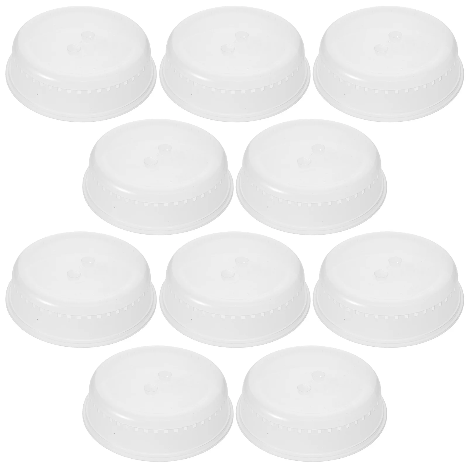 10Pcs Microwave Food Cover Splatter Proof Reusable Oven Safe Plastic Dome Lid for Dish Bowl Plate Heating Protection Kitchen
10Pcs Microwave Food Cover Splatter Proof Reusable Oven Safe Plastic Dome Lid for Dish Bowl Plate Heating Protection Kitchen