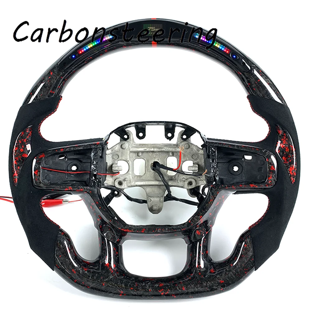 Cars accessories for Dodge Customized carbon fiber steering wheel for Dodge RAM 1500 2500 2019 2020 2021 LED upgrades
Cars accessories for Dodge Customized carbon fiber steering wheel for Dodge RAM 1500 2500 2019 2020 2021 LED upgrades