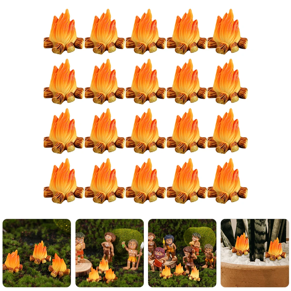 24 Pcs Fire Decoration Ornaments Resin Mini Campfire Figurines Party Accessories Small Campfire Toy Handmade Gardening Decor
24 Pcs Fire Decoration Ornaments Resin Mini Campfire Figurines Party Accessories Small Campfire Toy Handmade Gardening Decor