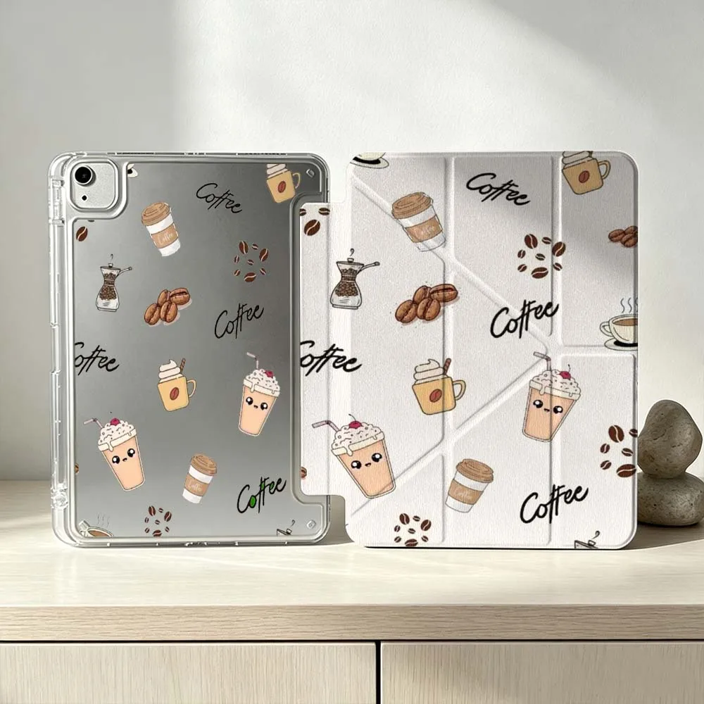 Design Coffee Pattern Soft For iPad Pro Air mini 6 5 4 3 2 1 11th 10th 6th 5th M5 M4 M3 M2 9gen Foldable 3Y Tablet Case
Design Coffee Pattern Soft For iPad Pro Air mini 6 5 4 3 2 1 11th 10th 6th 5th M5 M4 M3 M2 9gen Foldable 3Y Tablet Case