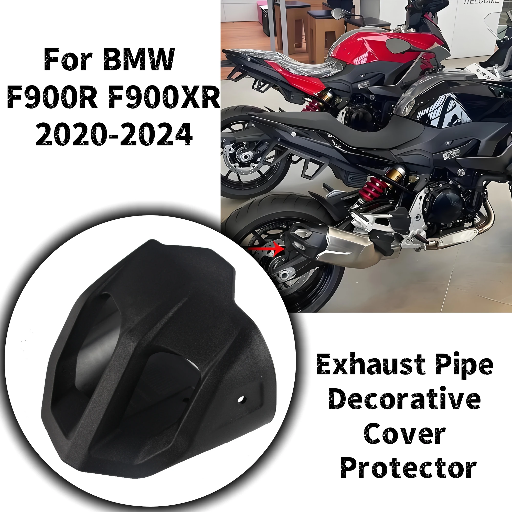Декоративная накладка на глушитель мотоцикла для BMW F900R F900XR 2020-2024, термозащитный экран и защитные аксессуары для выхлопной системы
Декоративная накладка на глушитель мотоцикла для BMW F900R F900XR 2020-2024, термозащитный экран и защитные аксессуары для выхлопной системы