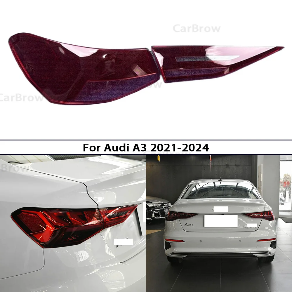 For Audi A3 2021 2022 2023 2024 Tail Lamp Cover Rear Signal Parking Lights Shell Replace Original Lampshade
For Audi A3 2021 2022 2023 2024 Tail Lamp Cover Rear Signal Parking Lights Shell Replace Original Lampshade