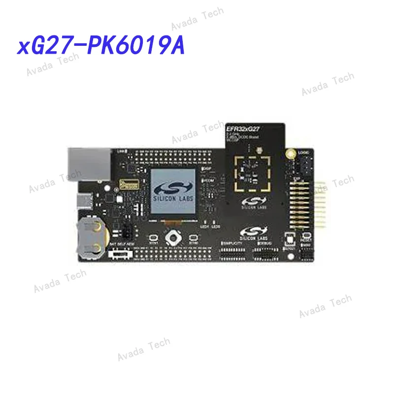 Avada Tech xG27-PK6019A Development Board and Toolkit - Wireless EFR32xG27 2.4 GHz+4 dBm Pro Kit (Boost)
Avada Tech xG27-PK6019A Development Board and Toolkit - Wireless EFR32xG27 2.4 GHz+4 dBm Pro Kit (Boost)
