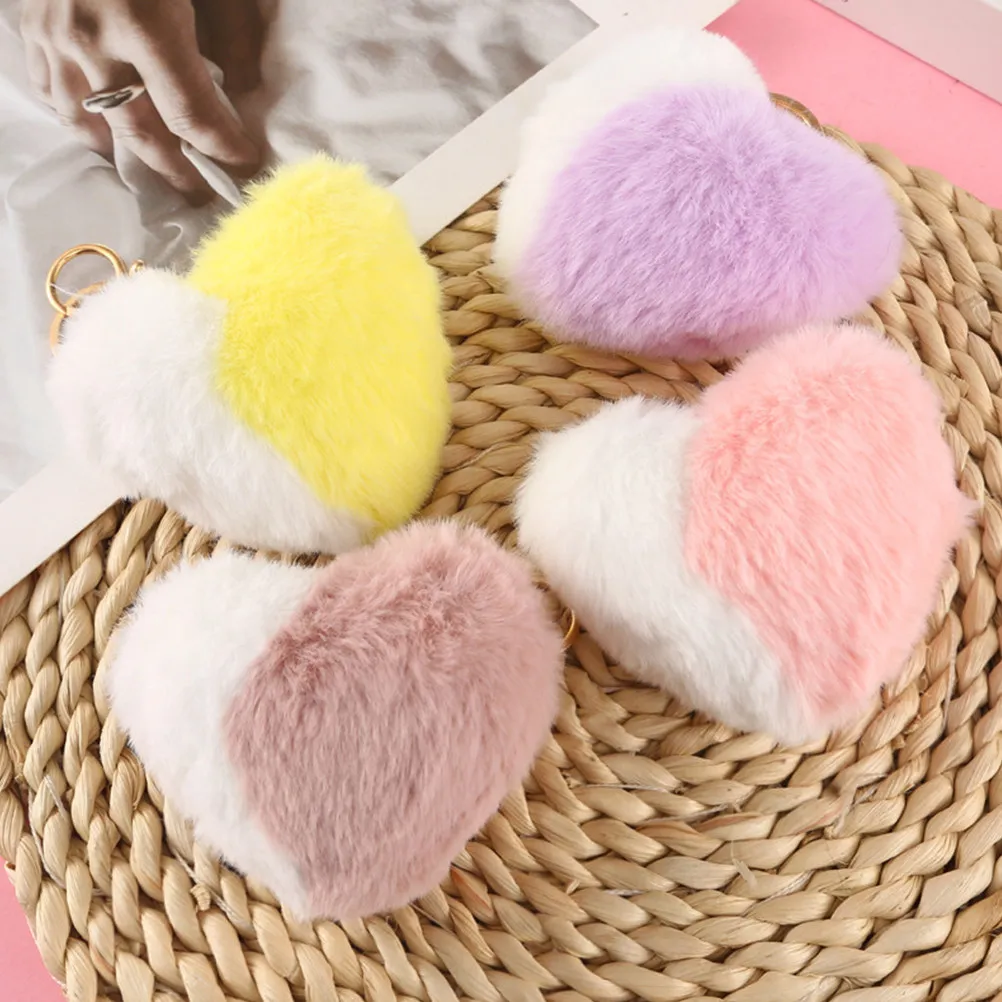 2Pcs Heart Pompom Key Chain Alloy Key Pendant Bag Hanging Ornament Car Hanging Decor Stylish Creative Accessory Mood Booster
2Pcs Heart Pompom Key Chain Alloy Key Pendant Bag Hanging Ornament Car Hanging Decor Stylish Creative Accessory Mood Booster