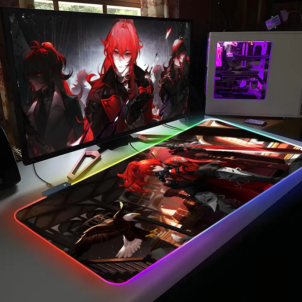 Игровой коврик для мыши Game GI Diluc RGB, резиновый, для компьютера и ноутбука, официальный, цветной, для киберспорта, эстетичный, модный, роскошный коврик
Игровой коврик для мыши Game GI Diluc RGB, резиновый, для компьютера и ноутбука, официальный, цветной, для киберспорта, эстетичный, модный, роскошный коврик