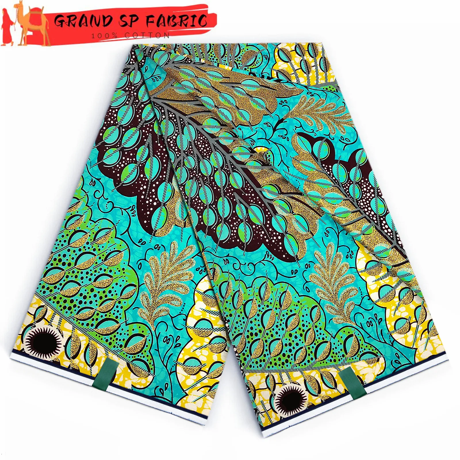Grand Super African Wax Print Fabric for Sewing Ankara Fabric High Quality 100% Cotton Women's Fabric 6Yards VLS-3361
Grand Super African Wax Print Fabric for Sewing Ankara Fabric High Quality 100% Cotton Women's Fabric 6Yards VLS-3361