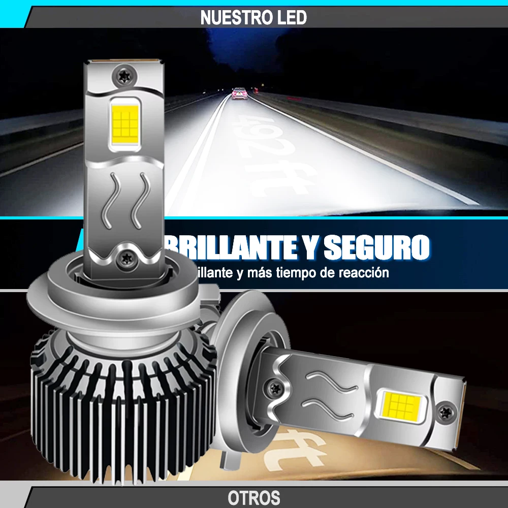 ZTZPIE Auto HB3 HB4 9005 9006 H1 TOP H7 LED H4 H11 9012 HIR2 Лампа Canbus Светодиодная лампа CSP 8570 6000K Автомобильная фара 2300 Вт
ZTZPIE Auto HB3 HB4 9005 9006 H1 TOP H7 LED H4 H11 9012 HIR2 Лампа Canbus Светодиодная лампа CSP 8570 6000K Автомобильная фара 2300 Вт