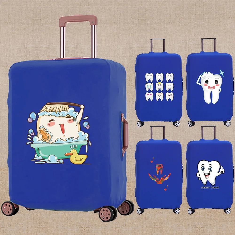 Luggage Cover Scratch Resistant Thicken Teeth Print Pattem Travel Accessory Covers Apply To 18-32 Inch Trolley Protective Case
Luggage Cover Scratch Resistant Thicken Teeth Print Pattem Travel Accessory Covers Apply To 18-32 Inch Trolley Protective Case