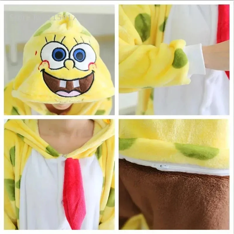 ★Halloween Cosplay Costume Anime Kigurumi Sponge Pajamas Cartoon Pyjamas Adult Animal Onesies Party ♥ All corners of the country
★Halloween Cosplay Costume Anime Kigurumi Sponge Pajamas Cartoon Pyjamas Adult Animal Onesies Party ♥ All corners of the country