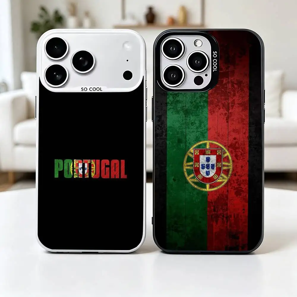 Football Support Portugal Flag Phone Case For iPhone 17,16,15,14,13,12,11 Plus,Pro Max,XS,Colorful Silver Phone case Funda Cover
Football Support Portugal Flag Phone Case For iPhone 17,16,15,14,13,12,11 Plus,Pro Max,XS,Colorful Silver Phone case Funda Cover