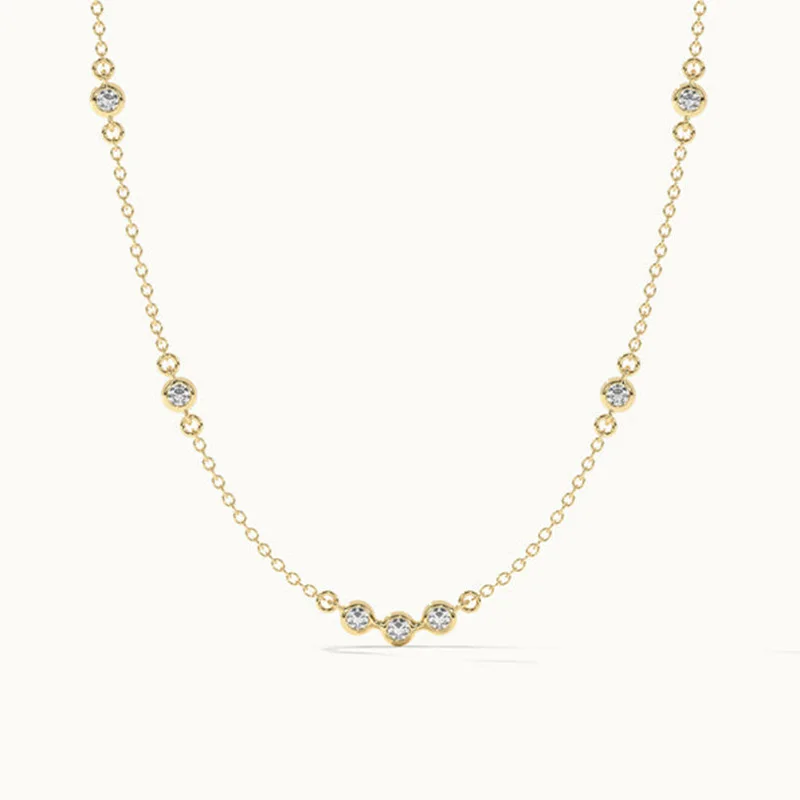 Jenny&dave S925 Pure Silver Personalized Simple Round Zircon Necklace Jewelry Necklace Necklaces For Women
Jenny&dave S925 Pure Silver Personalized Simple Round Zircon Necklace Jewelry Necklace Necklaces For Women