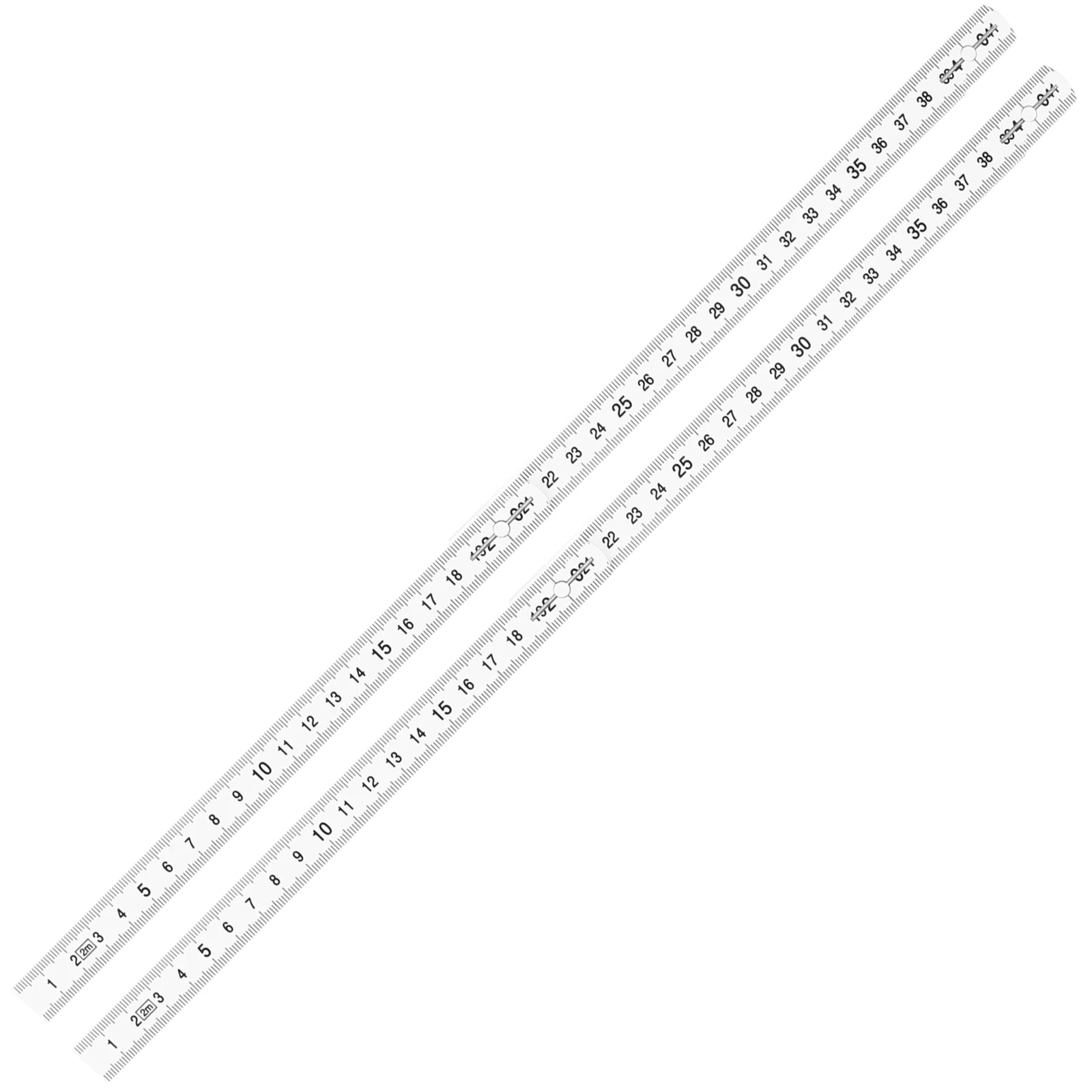 2pcs Foldable 2 Meter 10 Sections Plastic Measuring Tool Carpenter Ruler Woodworking Long Ruler Lightweight Storage
2pcs Foldable 2 Meter 10 Sections Plastic Measuring Tool Carpenter Ruler Woodworking Long Ruler Lightweight Storage