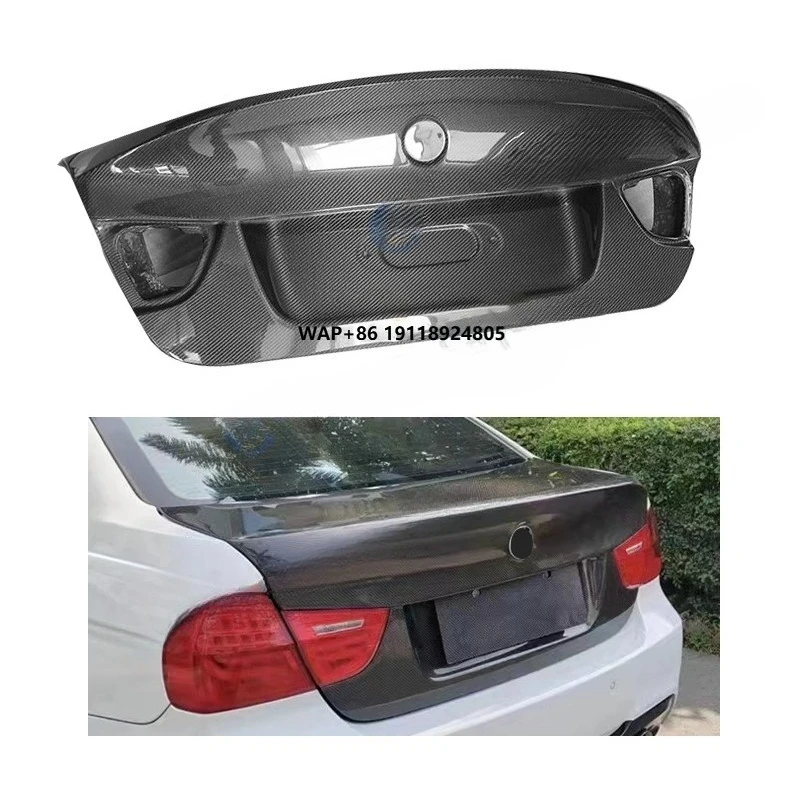 CLS Style Black Carbon Fiber Rear Trunk Lid Cover for 3 Series E90 E92 328i 335i 2007 2008 2009 2010 2011 2012 Carbon Trunk
CLS Style Black Carbon Fiber Rear Trunk Lid Cover for 3 Series E90 E92 328i 335i 2007 2008 2009 2010 2011 2012 Carbon Trunk