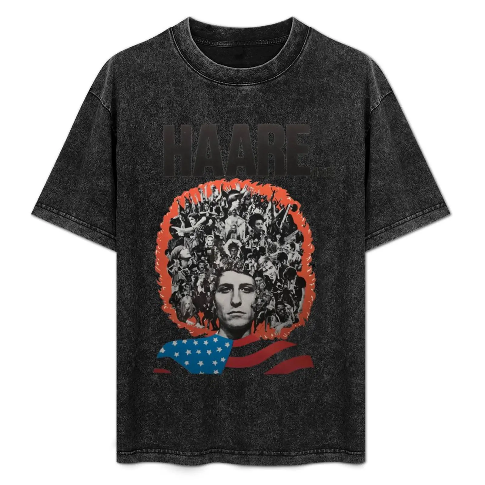 Haare (German production of Hair : The American Tribal Love-Rock Musical) T-Shirt All Match Print Short Sleeve Top
Haare (German production of Hair : The American Tribal Love-Rock Musical) T-Shirt All Match Print Short Sleeve Top