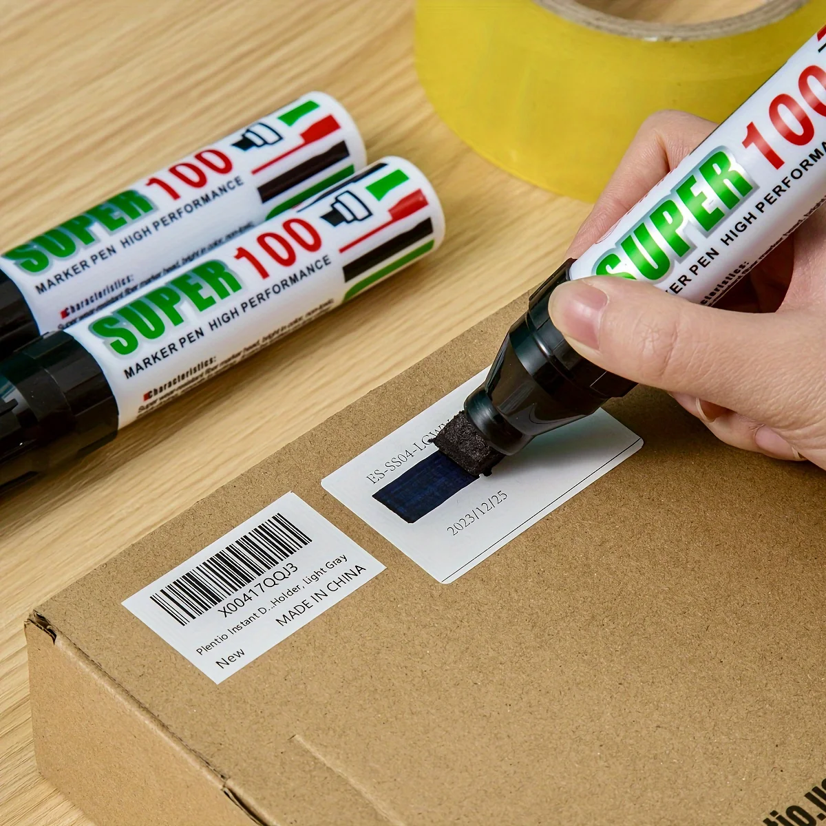 Jumbo Marker Pens, For Identity Theft Identification Protection, Privacy Secret And Address Protector, Extra Wide Chisel Point
Jumbo Marker Pens, For Identity Theft Identification Protection, Privacy Secret And Address Protector, Extra Wide Chisel Point