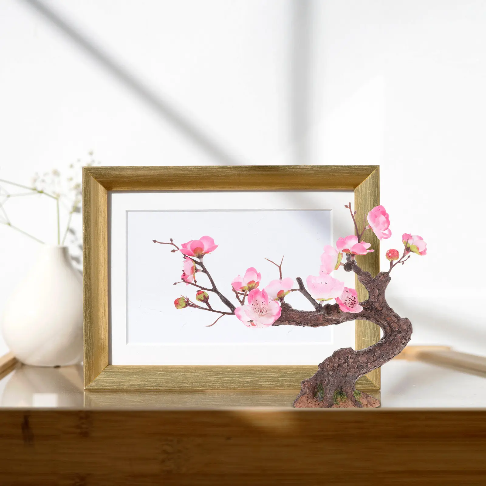 Artificial Plum Tree Decor Small Tree Ornament for Table Desk Sand Artware Micro Landscape Bonsai Sashimi Home Office
Artificial Plum Tree Decor Small Tree Ornament for Table Desk Sand Artware Micro Landscape Bonsai Sashimi Home Office