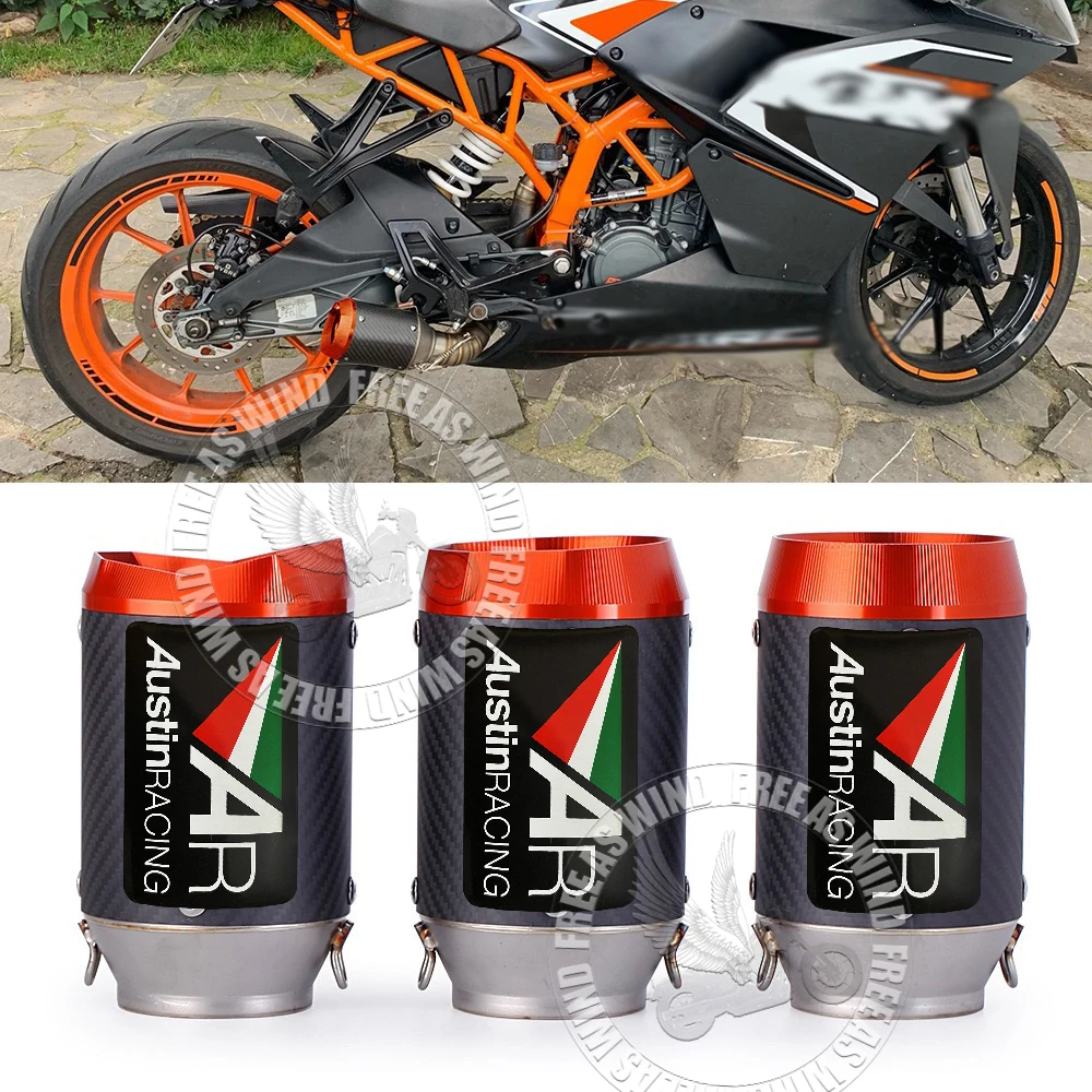 Universal AR 51mm 60mm Motorcycle Exhaust Muffler Escape For Kawasaki Honda Yamaha KTM Motorcycle Exhaust Modifiction Accessori
Universal AR 51mm 60mm Motorcycle Exhaust Muffler Escape For Kawasaki Honda Yamaha KTM Motorcycle Exhaust Modifiction Accessori
