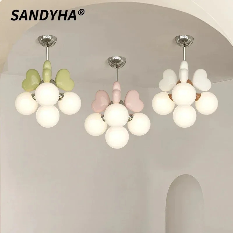 SANDYHA Elegant Cream Ceiling Chandelier Pendant Light Ideal for Bedroom Dining Room Living Room Study Energy Efficient LED
SANDYHA Elegant Cream Ceiling Chandelier Pendant Light Ideal for Bedroom Dining Room Living Room Study Energy Efficient LED
