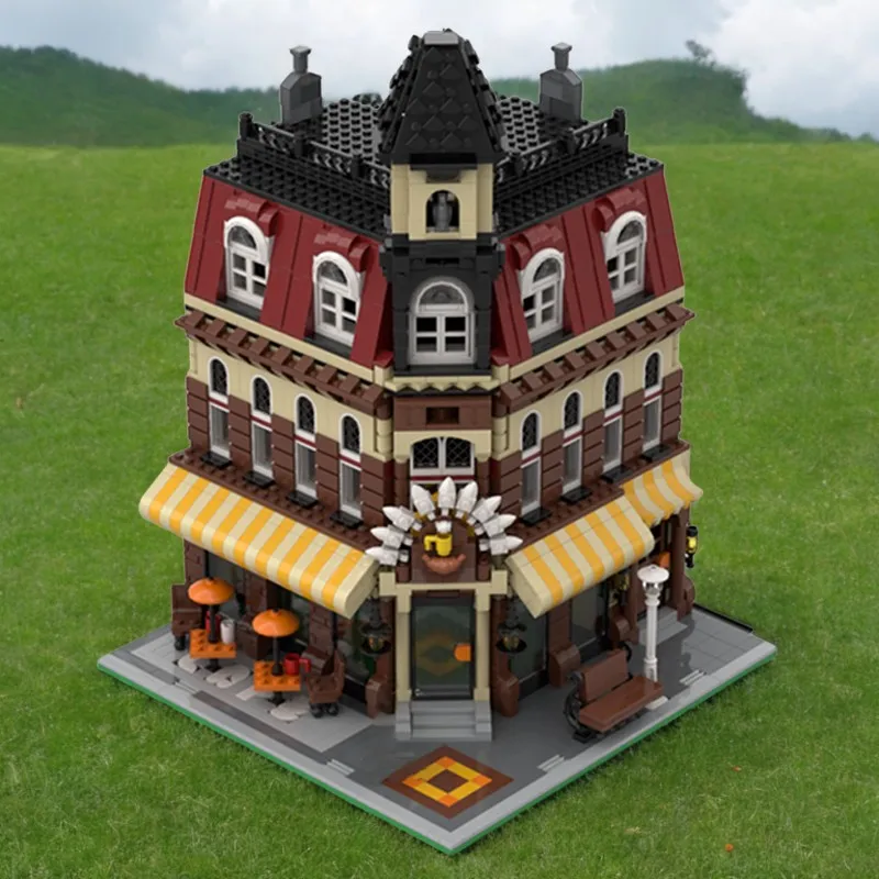 1986 шт. Moc Corner Cafe модульное здание город вид на улицу модель DIY образовательная модель строительные блоки творческая сборка игрушка
1986 шт. Moc Corner Cafe модульное здание город вид на улицу модель DIY образовательная модель строительные блоки творческая сборка игрушка