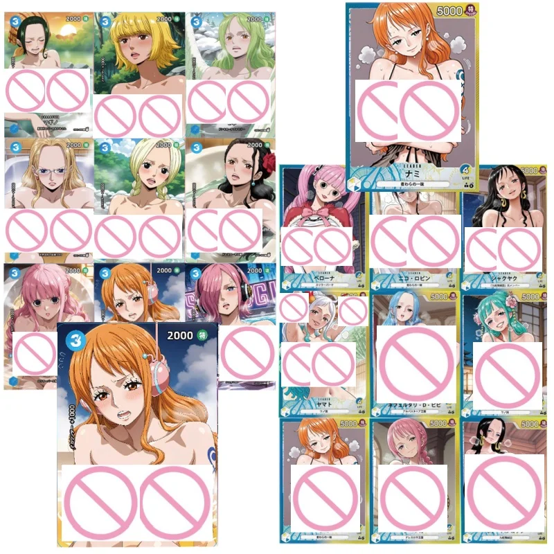 OPCG ACG Goddess Hot Spring Nami Boa Hancock Diy Flash Card Headlight Uta Yamato Nefertari Vivi Anime Game Collection Card Toy
OPCG ACG Goddess Hot Spring Nami Boa Hancock Diy Flash Card Headlight Uta Yamato Nefertari Vivi Anime Game Collection Card Toy
