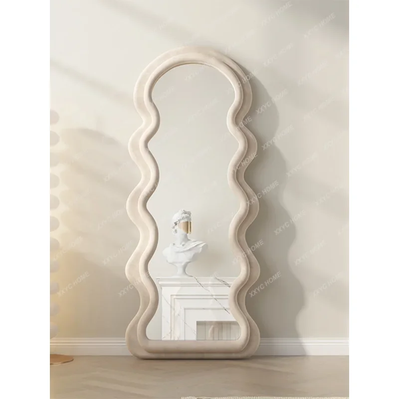 Wave Shaped Full-Length Floor Home Girls' Bedroom Mirror home accessories
Wave Shaped Full-Length Floor Home Girls' Bedroom Mirror home accessories