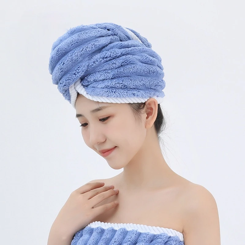 Dry Hair Cap Women Thickened and Super Absorbent Headscarf Wiping Hair Quick Drying Cap Quick Drying Towel Good Water Absorption
Dry Hair Cap Women Thickened and Super Absorbent Headscarf Wiping Hair Quick Drying Cap Quick Drying Towel Good Water Absorption
