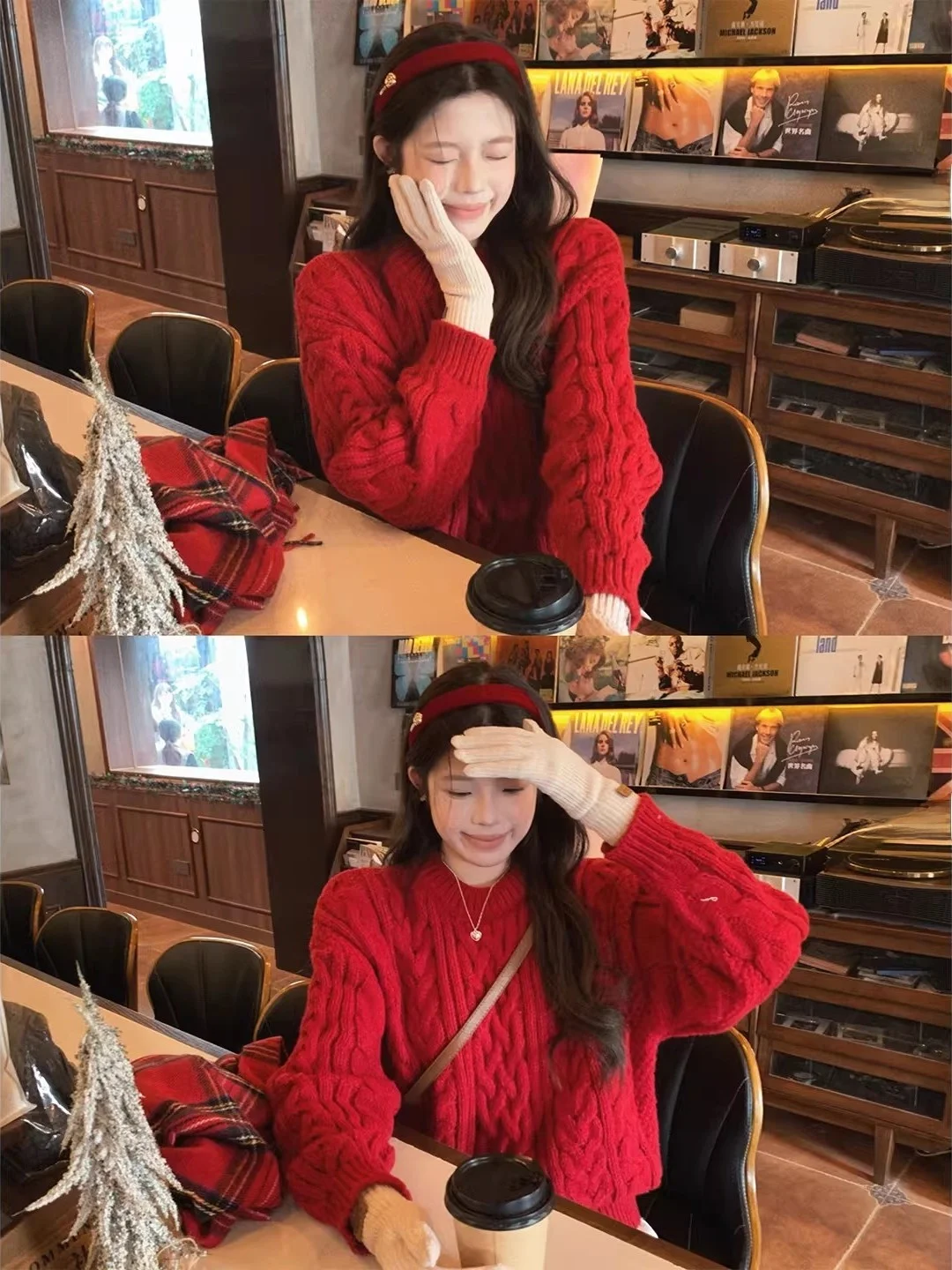 Красный вязаный свитер с длинными рукавами для женщин, осенне-зимний, новогодний, модный, для ношения под одеждой, мягкий, в корейском стиле
Красный вязаный свитер с длинными рукавами для женщин, осенне-зимний, новогодний, модный, для ношения под одеждой, мягкий, в корейском стиле