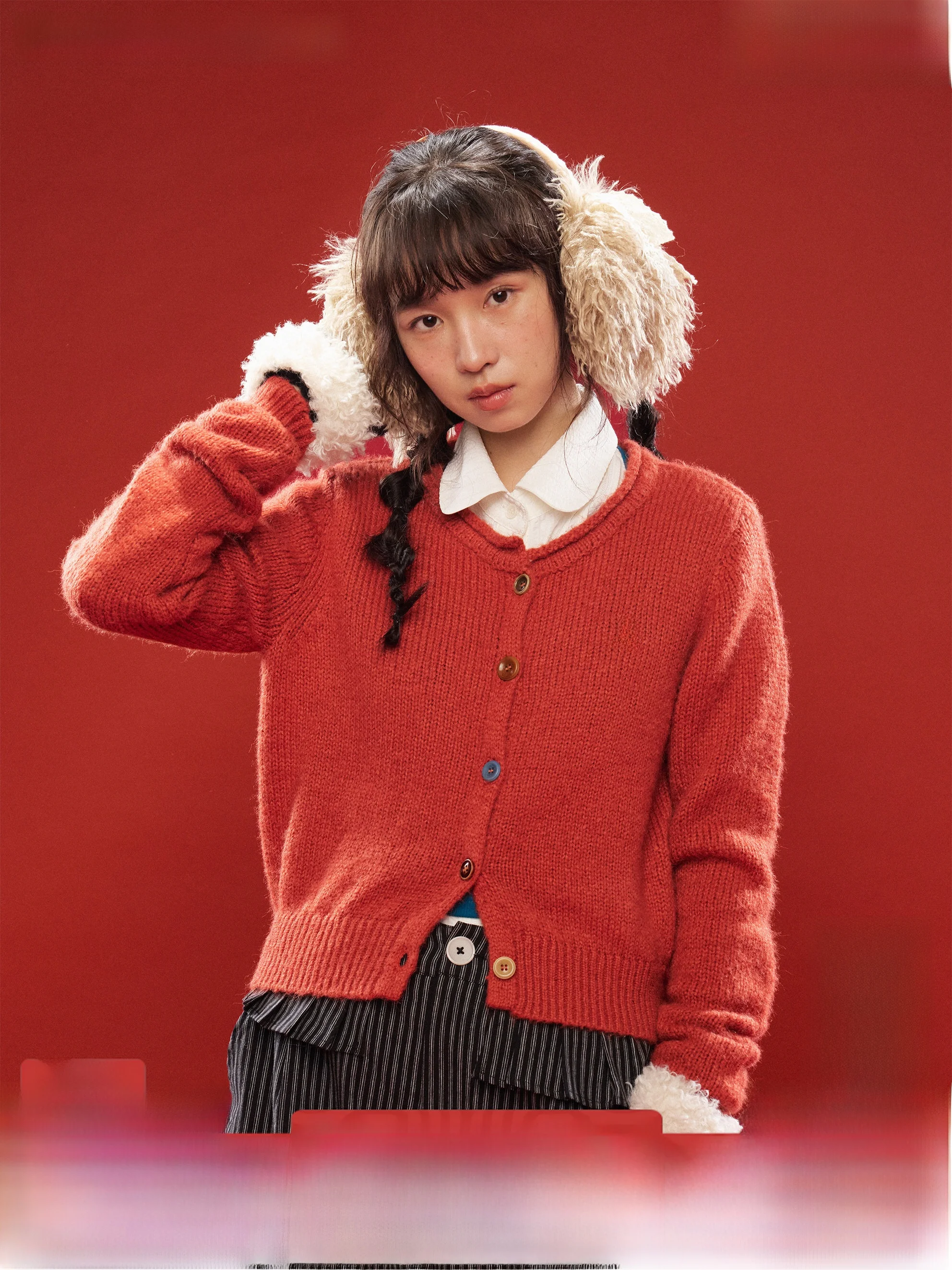 New Year's Thiened Maood Japanese Sle eep Soft Fce ort Cardigan Sweater with Cuffed Sves And Embroidery for W...
New Year's Thiened Maood Japanese Sle eep Soft Fce ort Cardigan Sweater with Cuffed Sves And Embroidery for W...