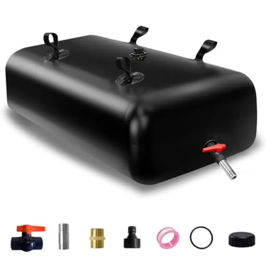 540 L/142 gal Water Bladder Storage Containers, Foldable Portable Water Tank Large Capacity Soft Water Bag, Drought Resistance,
540 L/142 gal Water Bladder Storage Containers, Foldable Portable Water Tank Large Capacity Soft Water Bag, Drought Resistance,